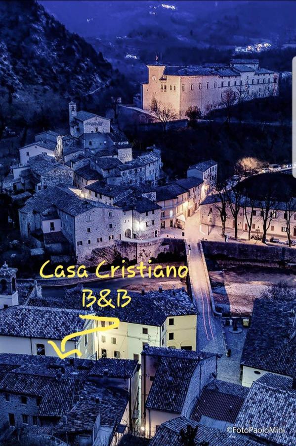 Casa Cristiano Bed&Breakfast Piobbico Esterno foto